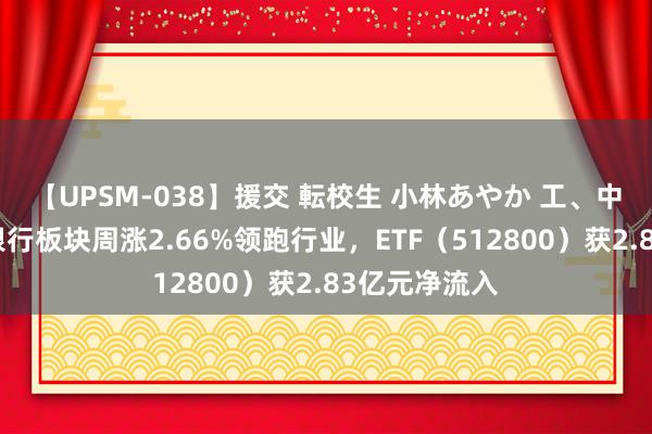 【UPSM-038】援交 転校生 小林あやか 工、中、建、交:银行板块周涨2.66%领跑行业,ETF(512800)获2.83亿元净流入